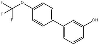 3-(4-TrifluoroMethoxyphenyl)phenol Structure