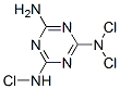 TRICHLOROMELAMINE Structure