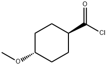 Cyclohexanecarbonyl chloride, 4-methoxy-, trans- (9CI) Structure