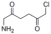 2,5-Hexanedione,  1-amino-6-chloro- Structure