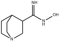 N-Hydroxy-1-azabicyclo[2.2.2]octane-3-carboximidamide Structure