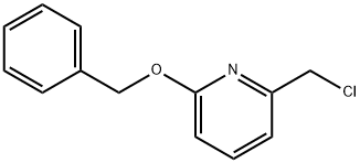 2-(BENZYLOXY)-6-(CHLOROMETHYL)PYRIDINE Structure