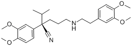 (R)-(+)-Norverapamil Hydrochloride Structure