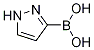 1H-pyrazol-3-ylboronic acid Structure