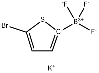 칼륨(5-브로모티오펜-2-일)트리플루오로보라누이드 구조식 이미지
