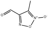 4-Methyl-1,2,5-oxadiazole-3-carbaldehyde 5-oxide Structure