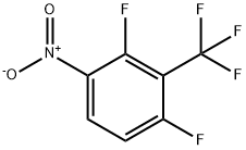 1,3-Difluoro-4-nitro-2-(trifluoromethyl)benzene 구조식 이미지