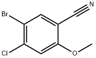 5-BroMo-4-chloro-2-Methoxybenzonitrile Structure