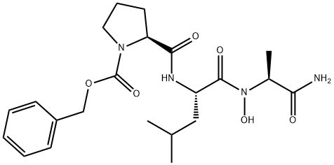 Z-PRO-LEU-ALA-NHOH Structure