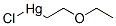 2-ethoxyethylmercury chloride Structure