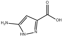 1H-Pyrazole-3-carboxylicacid,5-amino- 구조식 이미지