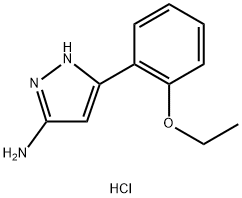 5-AMino-3-(2-ethoxyphenyl)pyrazole Hydrochloride Structure