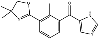 1240244-30-7 [3-(4,5-Dihydro-4,4-diMethyl-2-oxazolyl)-2-Methylphenyl]-1H-iMidazol-5-yl-Methanone