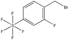 2-Fluoro-4-(pentafluorosulphur)benzylbromide 구조식 이미지