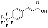 4-(Pentafluorosulfur)cinnamic acid 구조식 이미지