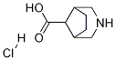 3-아자비시클로[3.2.1]옥탄-8-카르복실산염산염 구조식 이미지