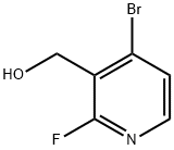 (4-broMo-2-fluoropyridin-3-yl)Methanol 구조식 이미지