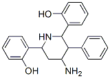 2,6-비스(2-하이드록시페닐)-3-페닐-4-피페리딘아민 구조식 이미지