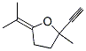 Furan, 2-ethynyltetrahydro-2-methyl-5-(1-methylethylidene)- (9CI) 구조식 이미지