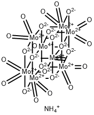 Ammonium octamolybdate  Structure