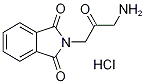 2-(3-Amino-2-oxopropyl)-1H-isoindole-1,3(2H)-dione hydrochloride 구조식 이미지