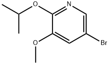 5-бром-2-изопропокси-3-метоксипиридин структурированное изображение