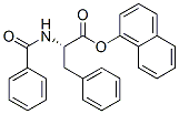 N-benzoylphenylalanine naphthyl ester Structure