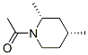 Piperidine, 1-acetyl-2,4-dimethyl-, cis- (9CI) Structure