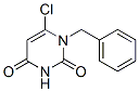 2,4(1H,3H)-Pyrimidinedione, 6-chloro-1-(phenylmethyl)- Structure