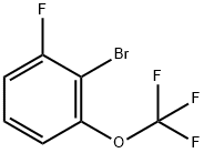 2-Bromo-1-fluoro-3-(trifluoromethoxy)benzene Structure