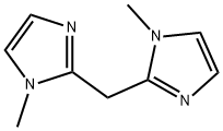 BIS-(N-METHYLIMIDAZOL-2-YL)-METHANE Structure