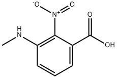 벤조산,3-(메틸아미노)-2-니트로-(9CI) 구조식 이미지