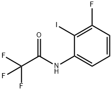 2,2,2-Trifluoro-N-(3-fluoro-2-iodo-phenyl)-acetaMide Structure