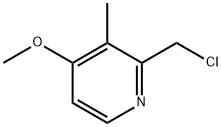 2-Chloromethyl-3-Methyl-4-Methoxypyridine 구조식 이미지