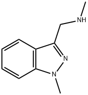 N-METHYL-N-[(1-METHYL-1H-INDAZOL-3-YL)METHYL]AMINE Structure