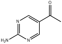 Ethanone,1-(2-amino-5-pyrimidinyl)- Structure