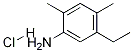 5-ethyl-2,4-dimethylaniline hydrochloride Structure