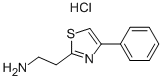 2-(4-페닐-티아졸-2-YL)-에틸아민HCL 구조식 이미지