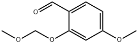 4-Methoxy-2-(MethoxyMethoxy)benzaldehyde Structure