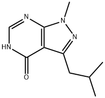 3-isobutyl-1-methyl-1H-pyrazolo[3,4-d]pyrimidin-4(5H)-one Structure