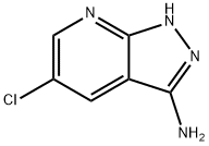 5-클로로-1H-피라졸로[3,4-B]피리딘-3-아민 구조식 이미지