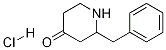 2-벤질피페리딘-4-온염산염 구조식 이미지