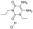 1-에틸-3-프로필-5,6-디아미노우라실HCl 구조식 이미지