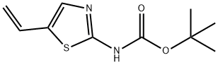 tert-butyl 5-vinylthiazol-2-ylcarbaMate Structure
