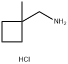 (1-Methylcyclobutyl)MethanaMine hydrochloride Structure