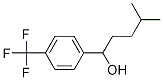 벤젠메탄올,.알파.-(3-메틸부틸)-4-(트리플루오로메틸)- 구조식 이미지