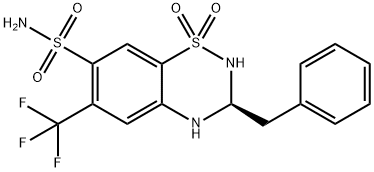 (S)-BendrofluMethiazide Structure