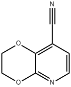 2,3-Dihydro-[1,4]dioxino[2,3-b]pyridine-8-carbonitrile 구조식 이미지