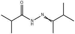 Propanoic  acid,  2-methyl-,  (1,2-dimethylpropylidene)hydrazide  (9CI) Structure