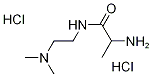 2-Amino-N-[2-(dimethylamino)ethyl]propanamidedihydrochloride Structure